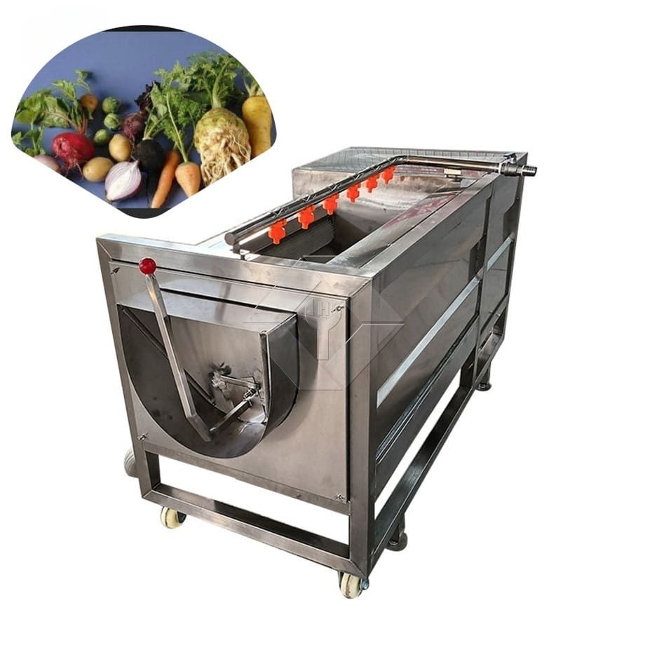 Limpador de rolo de frutas de gengibre de batata