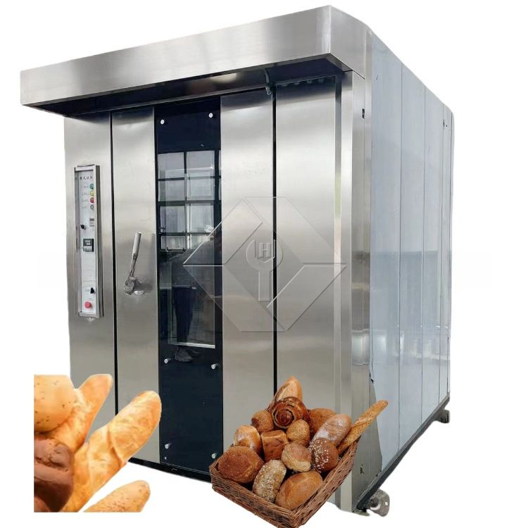 Forno combinado rotativo de precisão - controle digital de vapor e temperatura