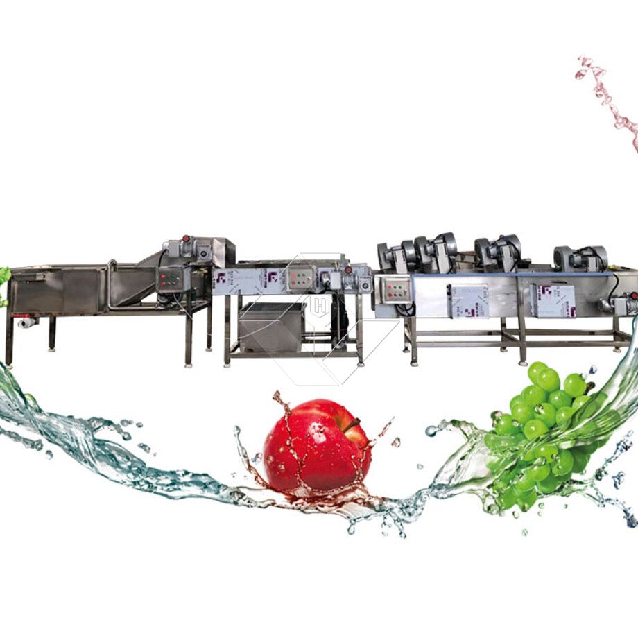 Linha de produção de salada de legumes | Planta de processamento de alface