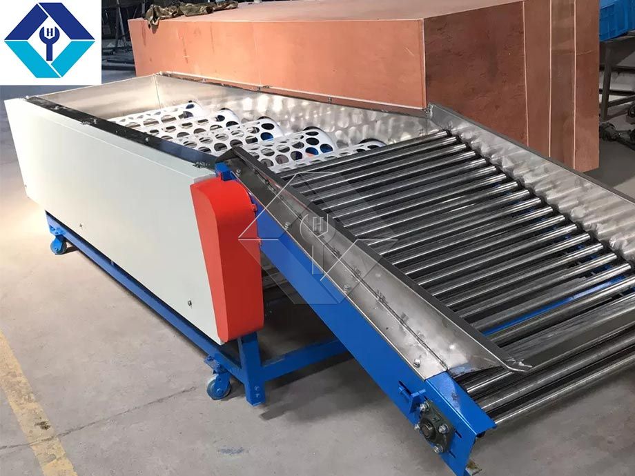 A capacidade de processamento da linha automática de lavagem, secagem e classificação de frutas e vegetais está geralmente entre 300kg/H e 3000kg/H.
