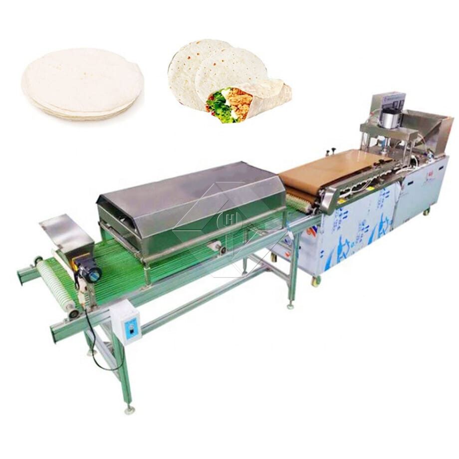 Pão pita automático chapati pão achatado panqueca roti tortilla pato assado panqueca lavash que faz a máquina