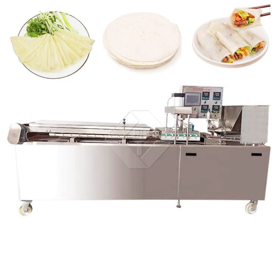 Pão pita automático chapati pão achatado panqueca roti tortilla pato assado panqueca lavash que faz a máquina