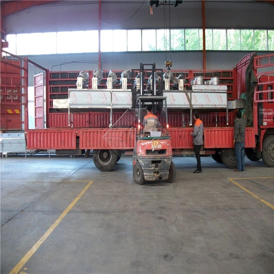 Preço de fábrica 100-1000kg Batatas fritas congeladas automáticas Batatas fritas que fazem a linha de produção da máquina para venda