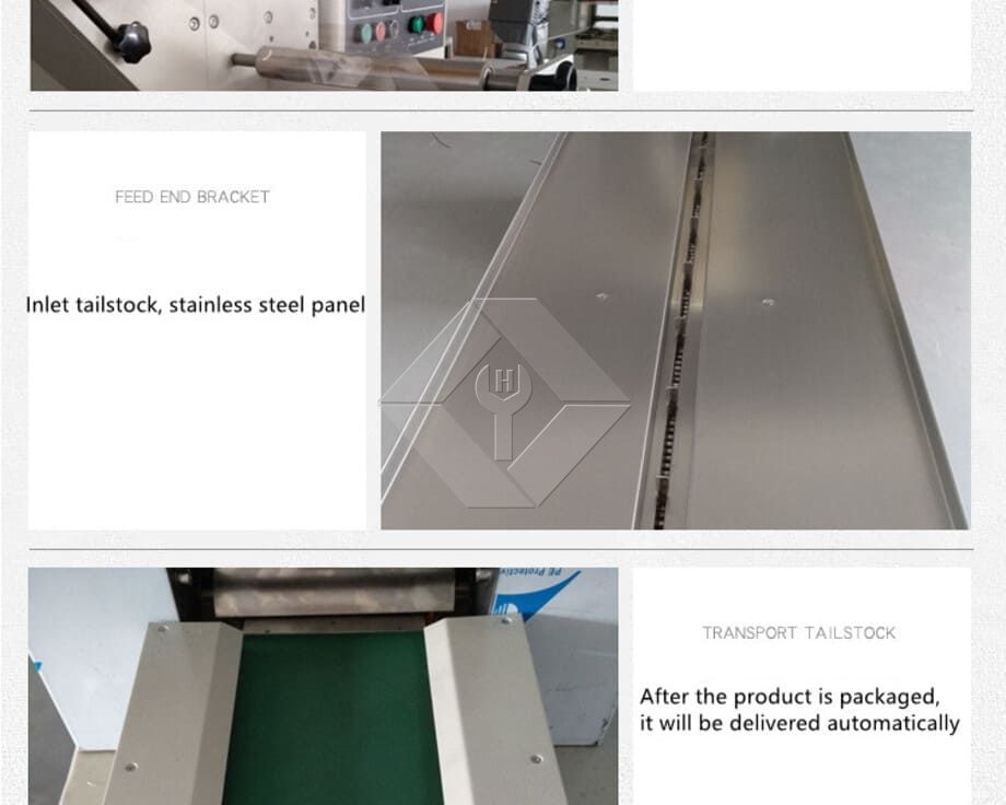 Máquina de embalagem de fluxo de alimentos para sanduíche de frutas congeladas, palitos de incenso de travesseiro horizontal, macarrão Máquina de embalagem de fluxo de alimentos para sanduíche de frutas congeladas, palitos de incenso de travesseiro horizontal, macarrão