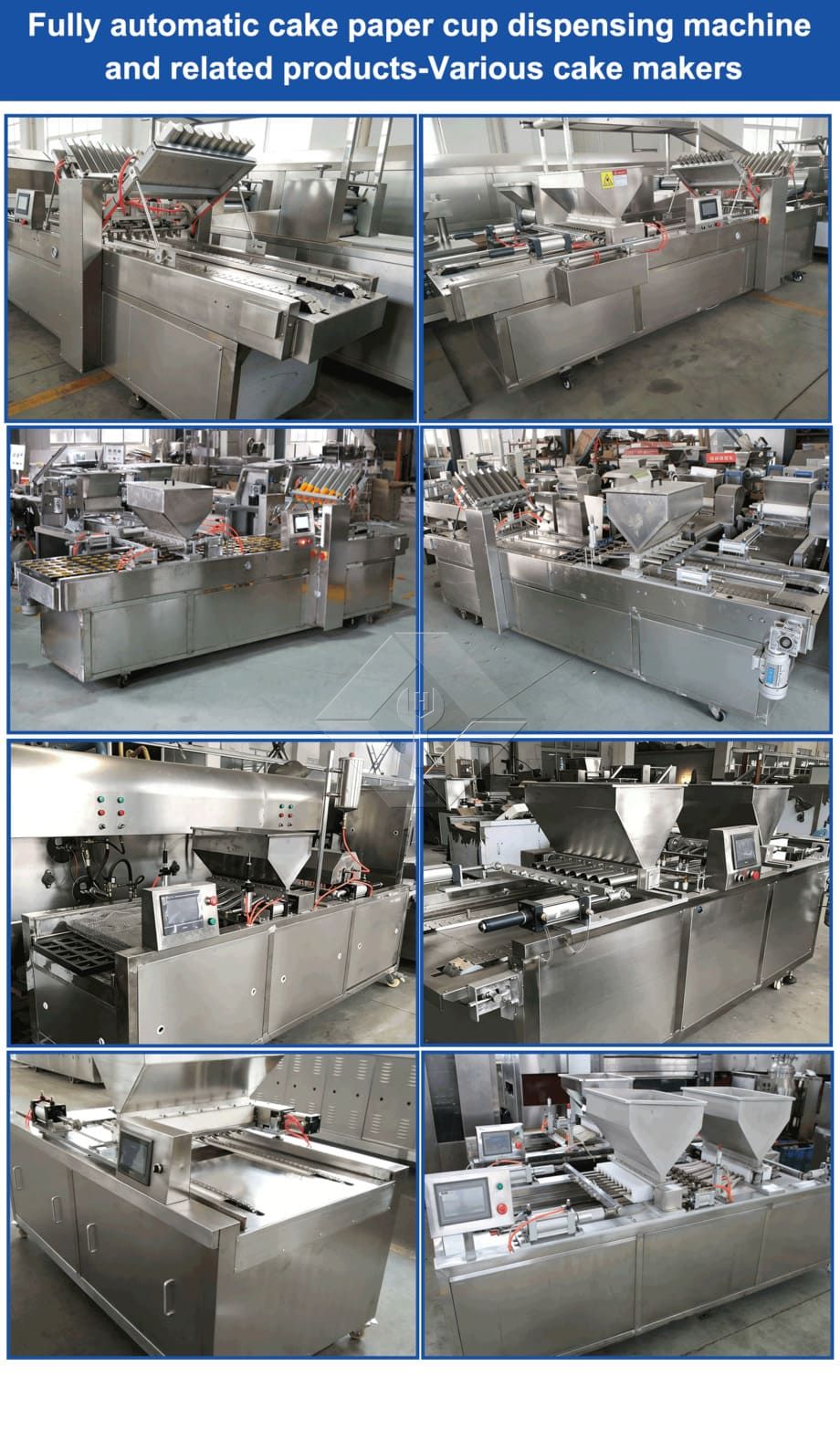 Linha de produção automática de muffin, preço de fábrica, mini máquina industrial de fazer bolos para colocar papéis de cupcake Linha de produção automática de muffin, preço de fábrica, mini máquina industrial de fazer bolos para colocar papéis de cupcake