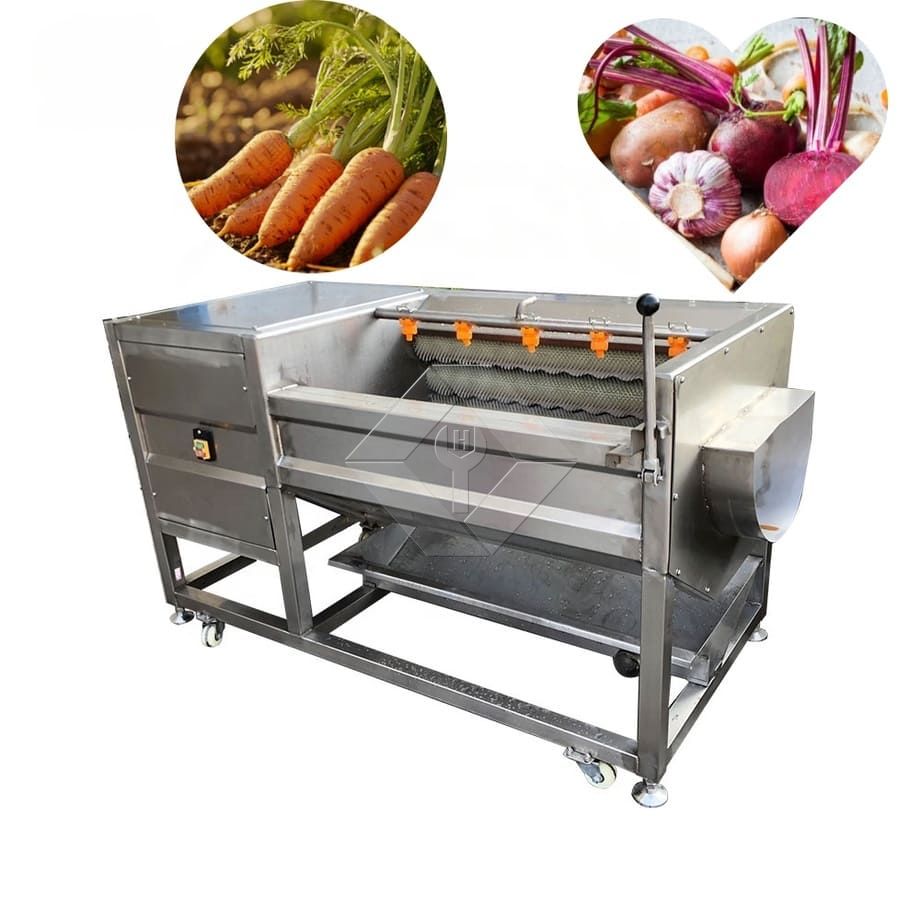 Limpador de rolo de frutas de gengibre de batata