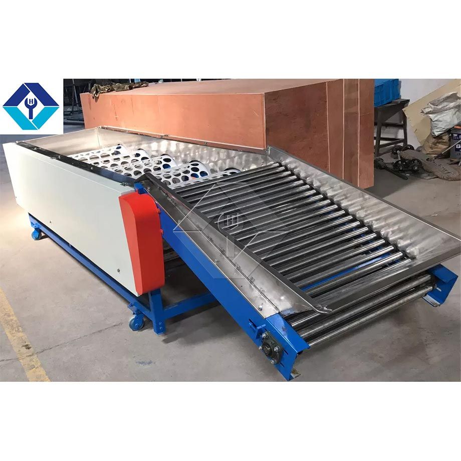 A capacidade de processamento da linha automática de lavagem, secagem e classificação de frutas e vegetais está geralmente entre 300kg/H e 3000kg/H.