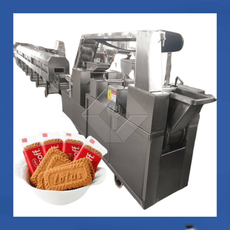 Máquina automática para fazer biscoitos | Linha de produção de biscoitos crocantes e duros | Equipamento industrial para biscoitos