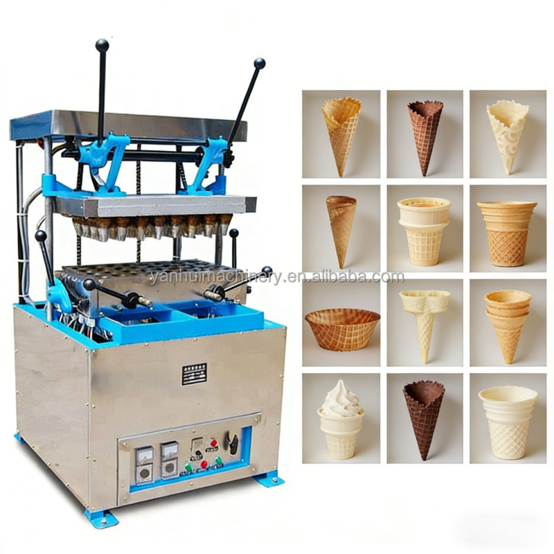 Monaka Taco Choco Shell Assando Sorvete Wafer Cone Máquina De Bandeja De Ovo Monaka Taco Choco Shell Assando Sorvete Wafer Cone Máquina De Bandeja De Ovo