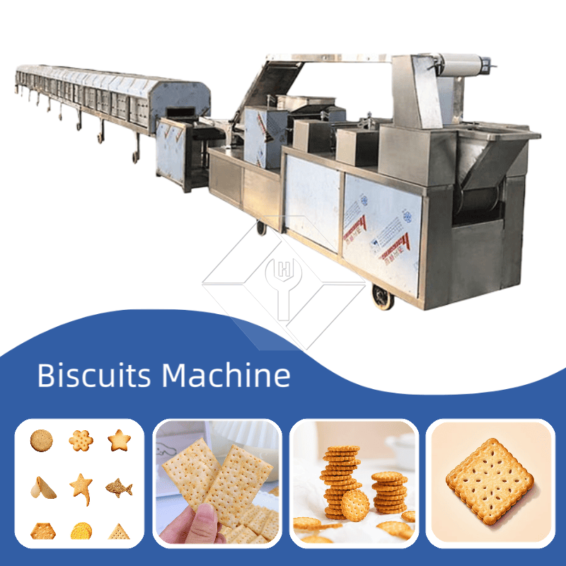 Máquina automática para fazer biscoitos | Linha de produção de biscoitos crocantes e duros | Equipamento industrial para biscoitos Máquina automática para fazer biscoitos | Linha de produção de biscoitos crocantes e duros | Equipamento industrial para biscoitos