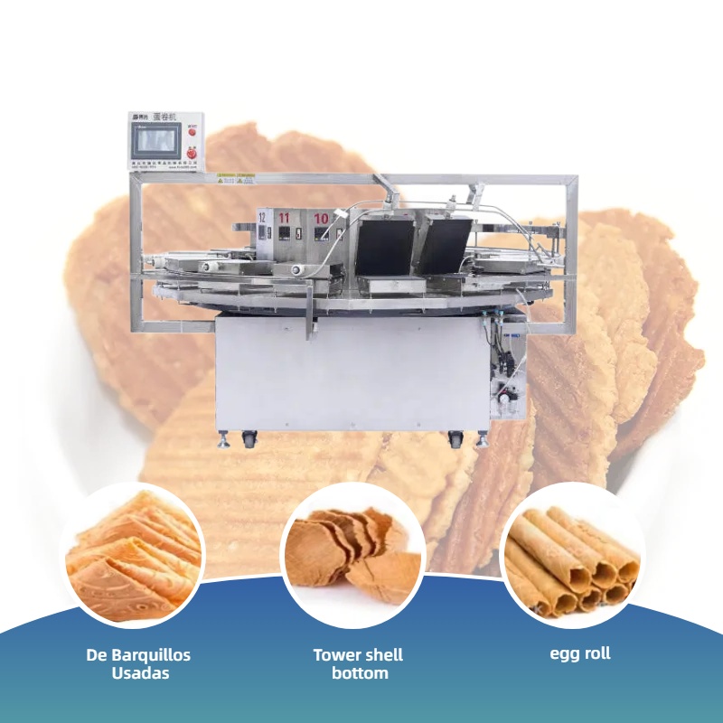 Equipamento automático de produção de tortas e biscoitos