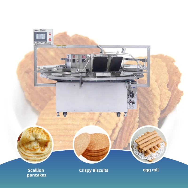 Equipamento automático de produção de tortas e biscoitos