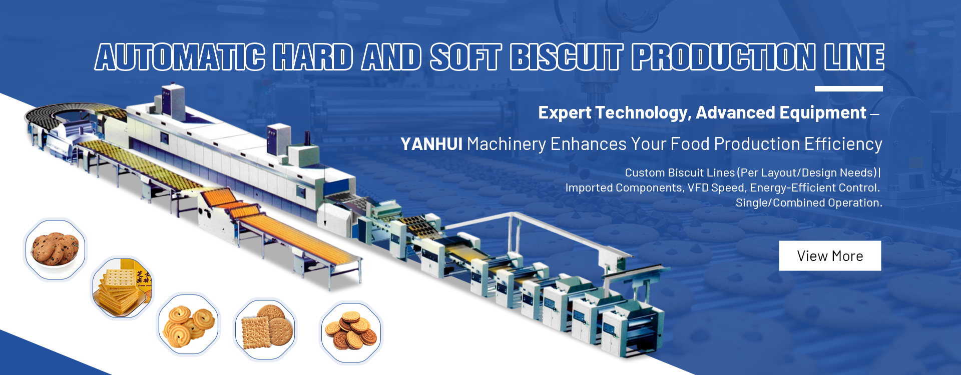LINHA AUTOMÁTICA DE PRODUÇÃO DE BISCOITOS