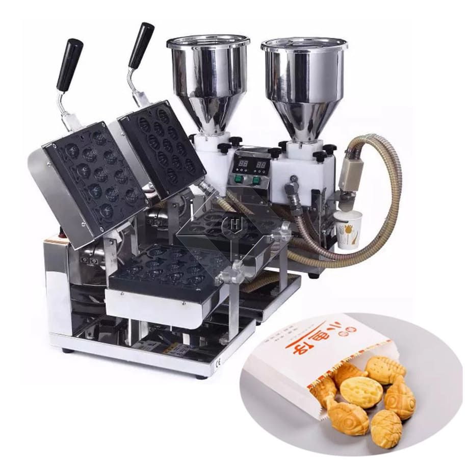 Máquina de bolo Taiyaki totalmente automática