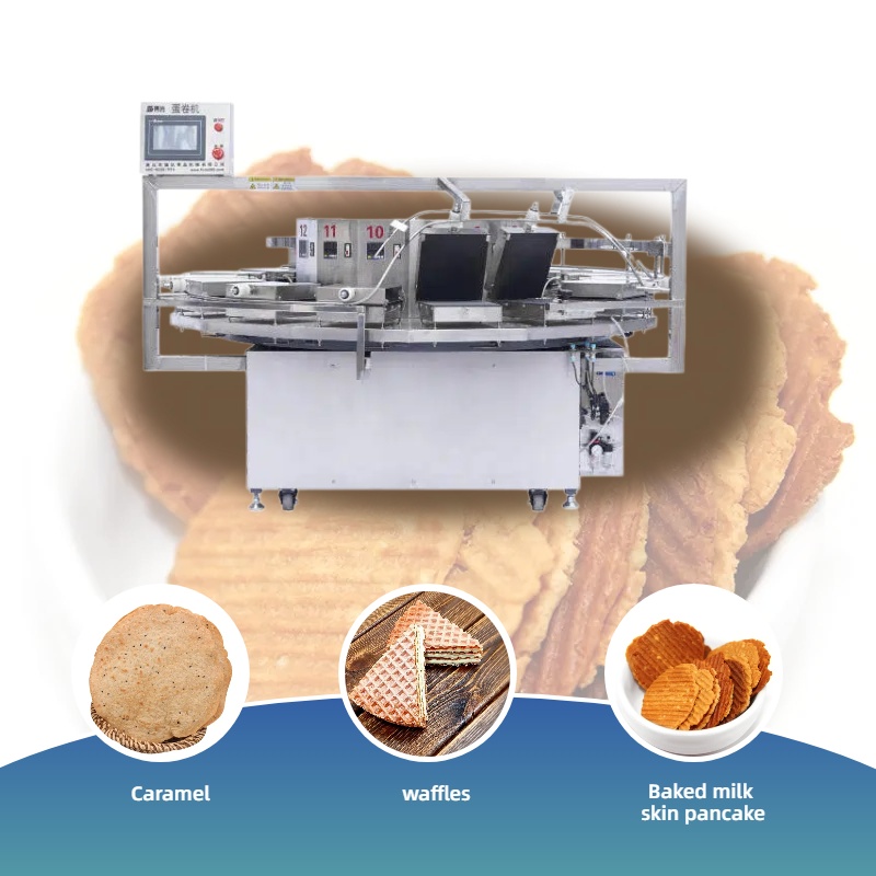 Equipamento automático de produção de tortas e biscoitos