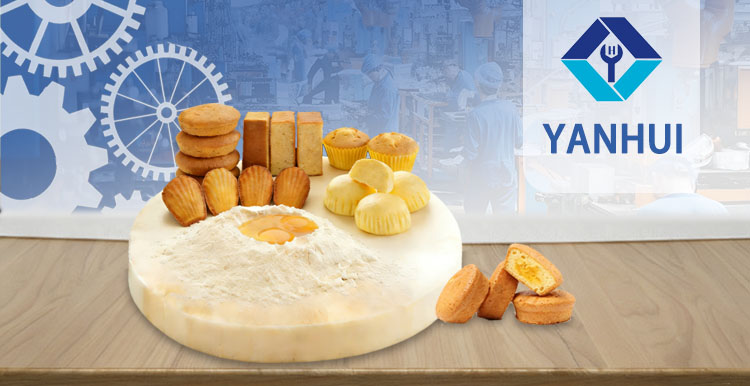Linha de produção de copos de bolo de camada depositadora de bolo Linha de produção de copos de bolo de camada depositadora de bolo