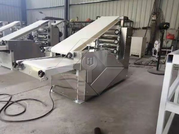 Máquina comercial de fazer pão sírio árabe Máquina comercial de fazer pão sírio árabe