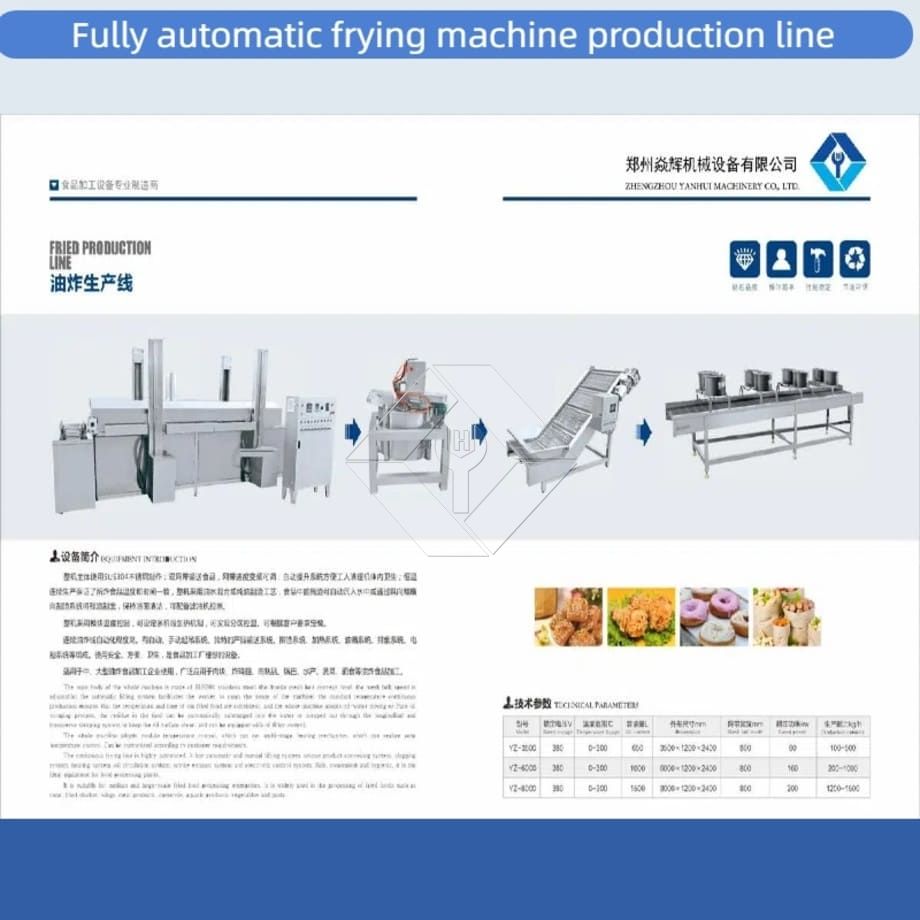 Máquina fritadeira elétrica de frango, fritadeira automática contínua, máquina de fritar hambúrguer com transportador Máquina fritadeira elétrica de frango, fritadeira automática contínua, máquina de fritar hambúrguer com transportador