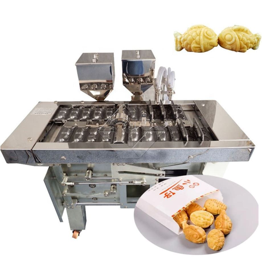 Máquina de bolo Taiyaki totalmente automática