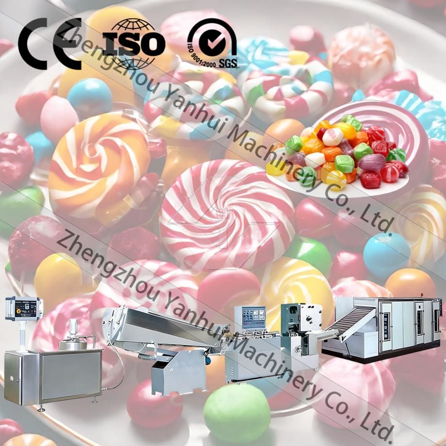 Linha de produção especial automática completa dos confeitos do pirulito/máquina de fazer doces do hara