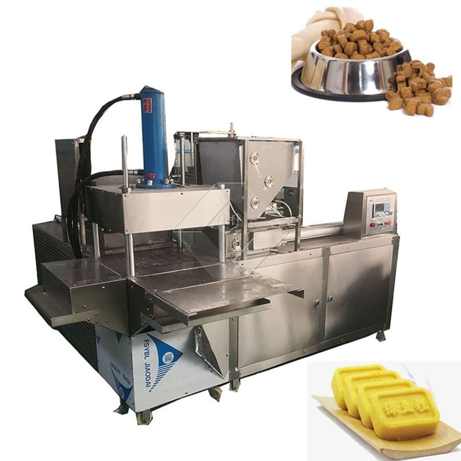 Máquina de fazer bolo de arroz em aço inoxidável, máquina formadora de cubos de açúcar, máquina prensa de açúcar em cubo marrom