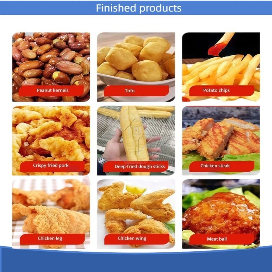 Máquina de fritar lanches tipo lote profissional, máquina manual de fritar batatas fritas de alta qualidade