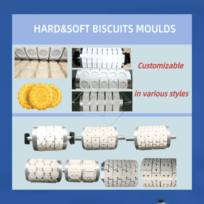 Máquina automática para fazer biscoitos | Linha de produção de biscoitos crocantes e duros | Equipamento industrial para biscoitos