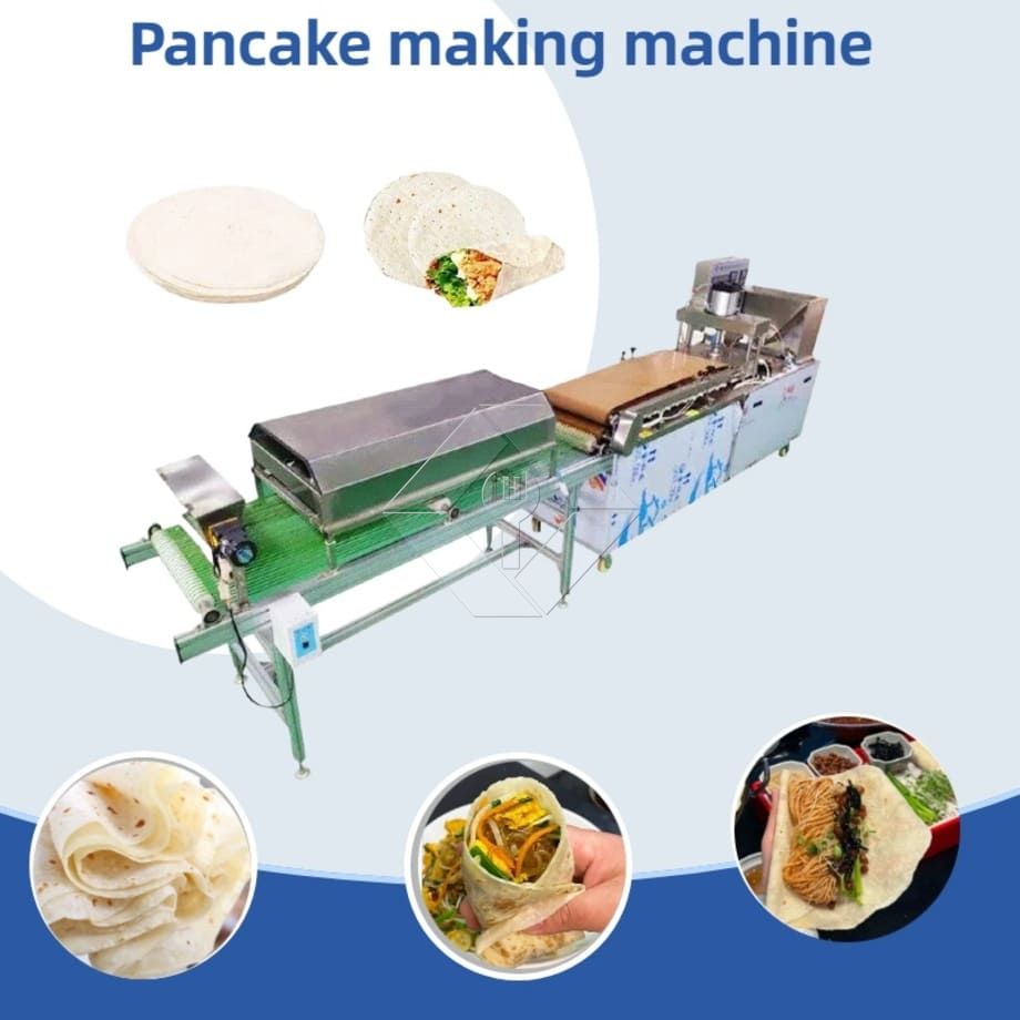 Pão pita automático chapati pão achatado panqueca roti tortilla pato assado panqueca lavash que faz a máquina