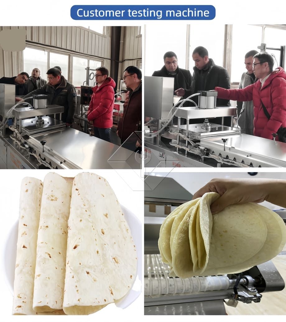 Pão pita automático chapati pão achatado panqueca roti tortilla pato assado panqueca lavash que faz a máquina Pão pita automático chapati pão achatado panqueca roti tortilla pato assado panqueca lavash que faz a máquina