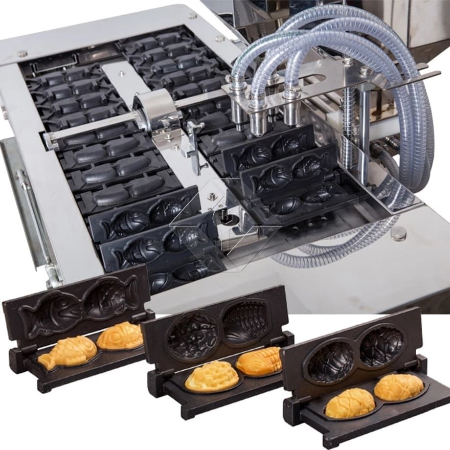 Máquina de bolo Taiyaki totalmente automática
