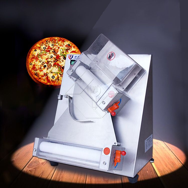 Máquina comercial de prensa para massa de pizza
