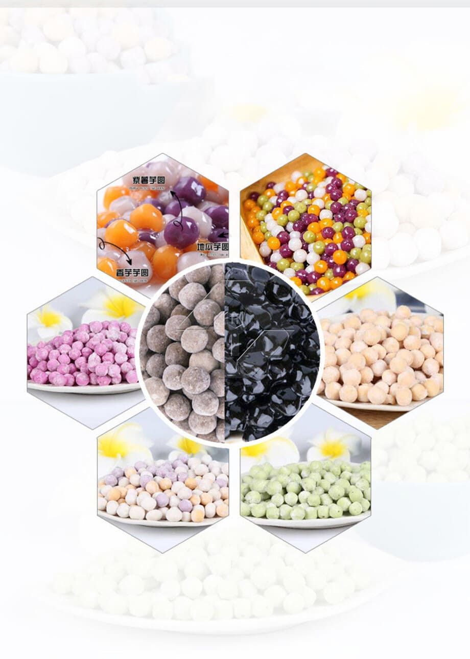 Máquina comercial automática completa de pérolas de tapioca para fazer sagu de amido de tapioca Máquina comercial automática completa de pérolas de tapioca para fazer sagu de amido de tapioca